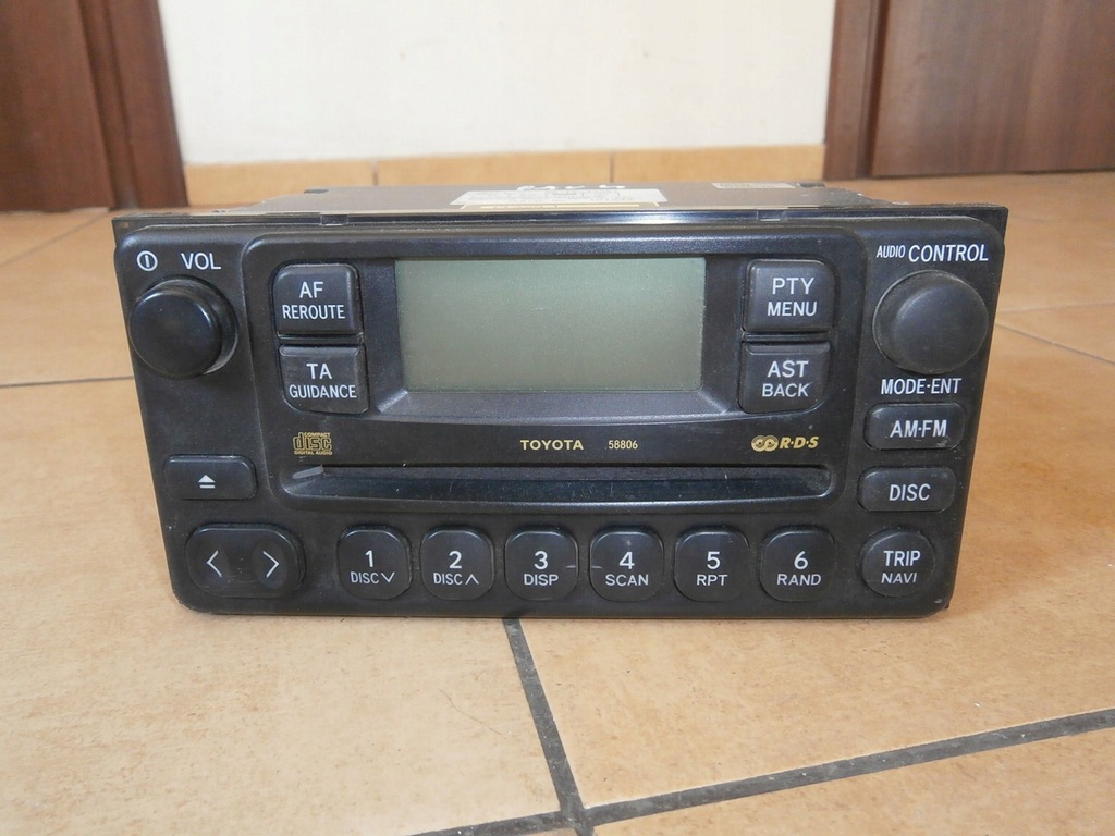 Radio CD fabryczne Toyota Rav 4