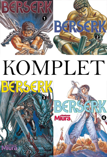 BERSERK TOMY 1-20 KOMPLET PL NOWE MANGI