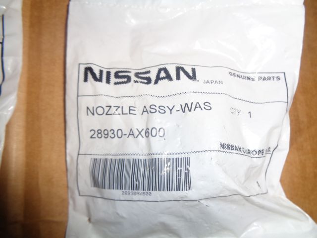 Nissan Micra K12 DYSZA SPRYSKIWACZA SPRYSKU 7507612765