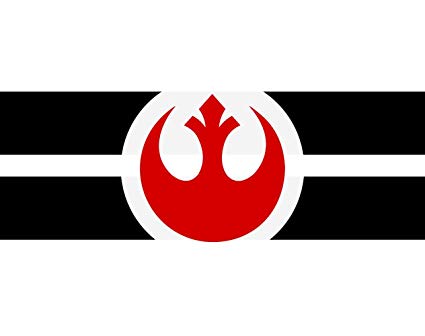 FLAGA BANNER REPUBLIKI STAR WARS GWIEZDNE WOJNY