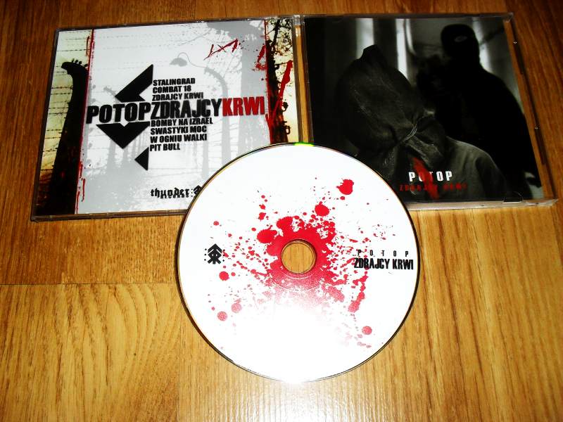 Potop Zdrajcy Krwi RARE CD SKINHEAD RAC konkwista