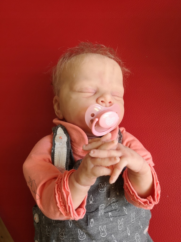Silikonowa lalka reborn-jak żywe niemowlę
