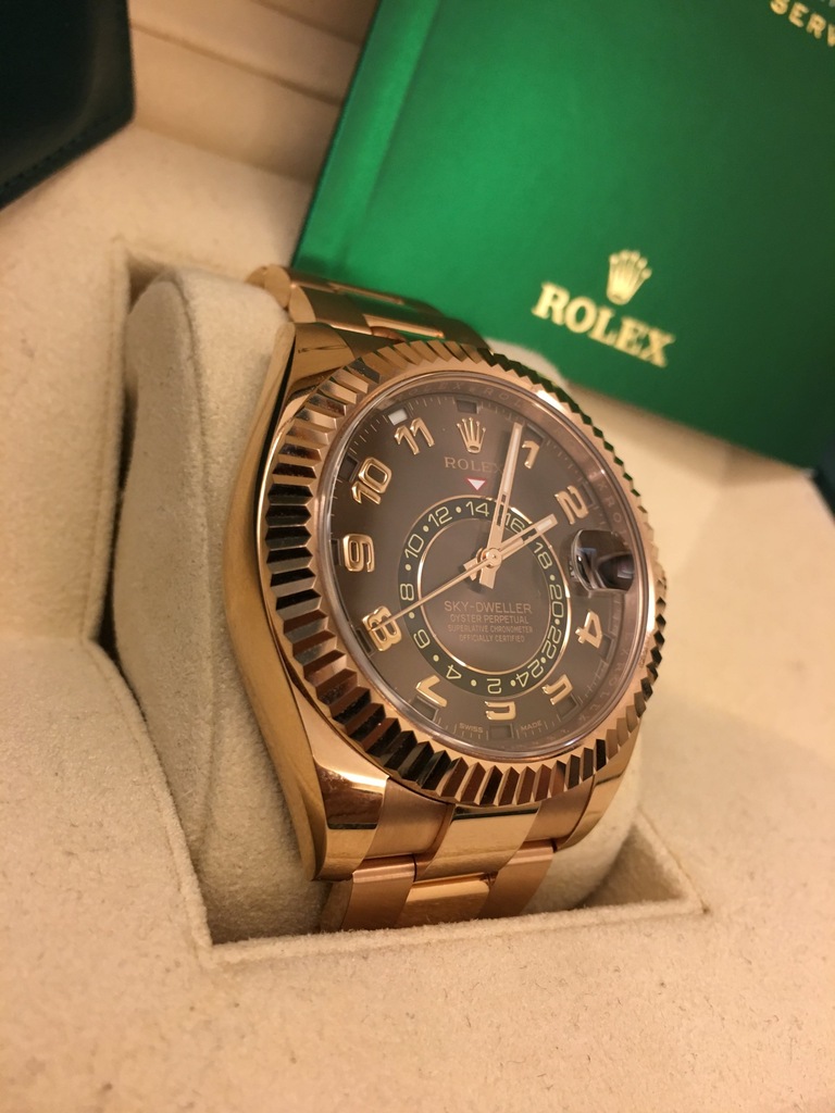 Rolex Sky-Dweller - nowy ponad 200,000 zł