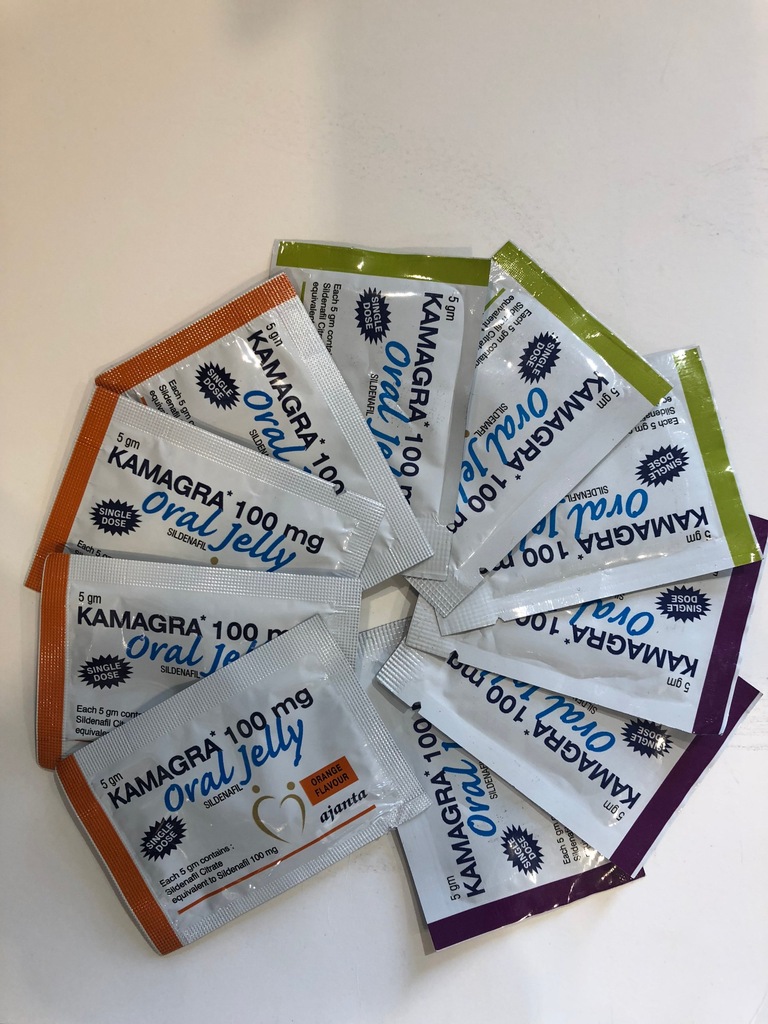 Kamagra w żelu Oral Jelly 100 mg sildenafil 10szt