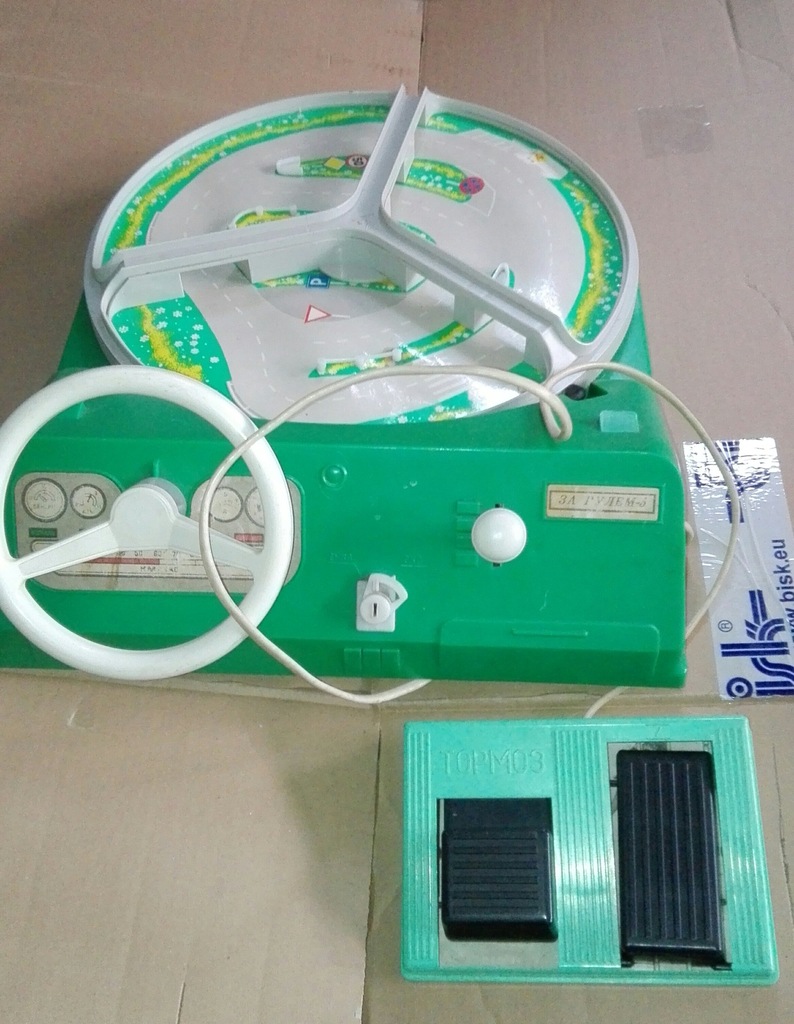 GRA , SYMULATOR, AUTO-TRENAŻER , CCCP, LATA 80- Te