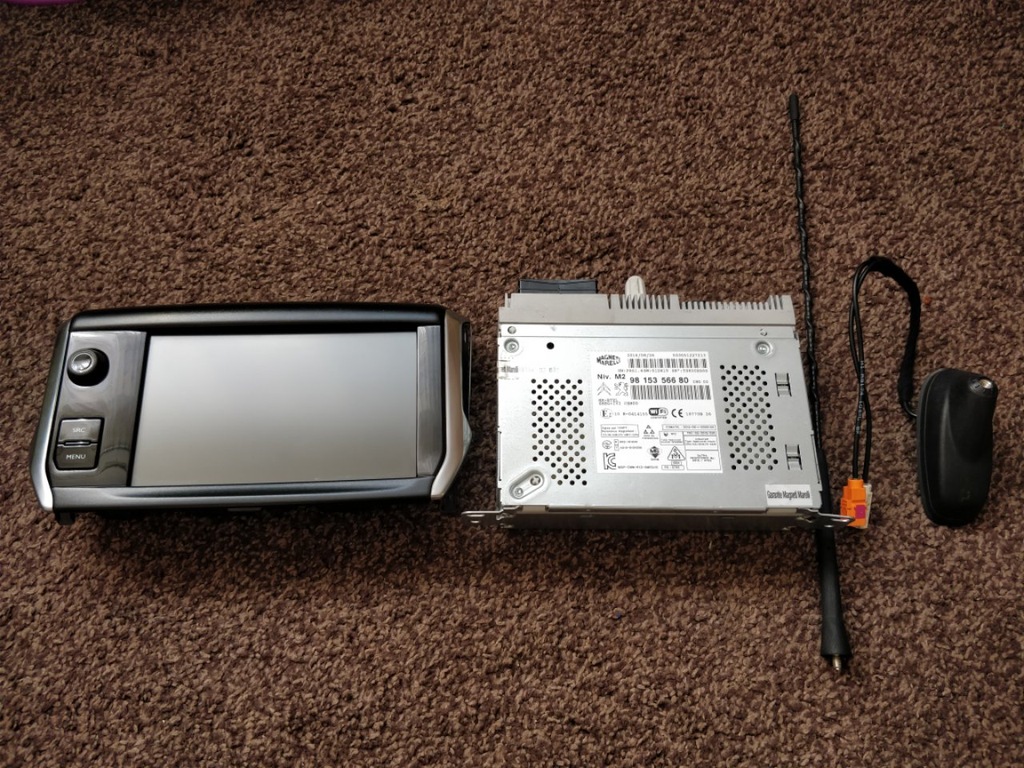 PEUGEOT SMEG+ IV2 WiFi MIRRORLINK DAB EKRAN ANTENA