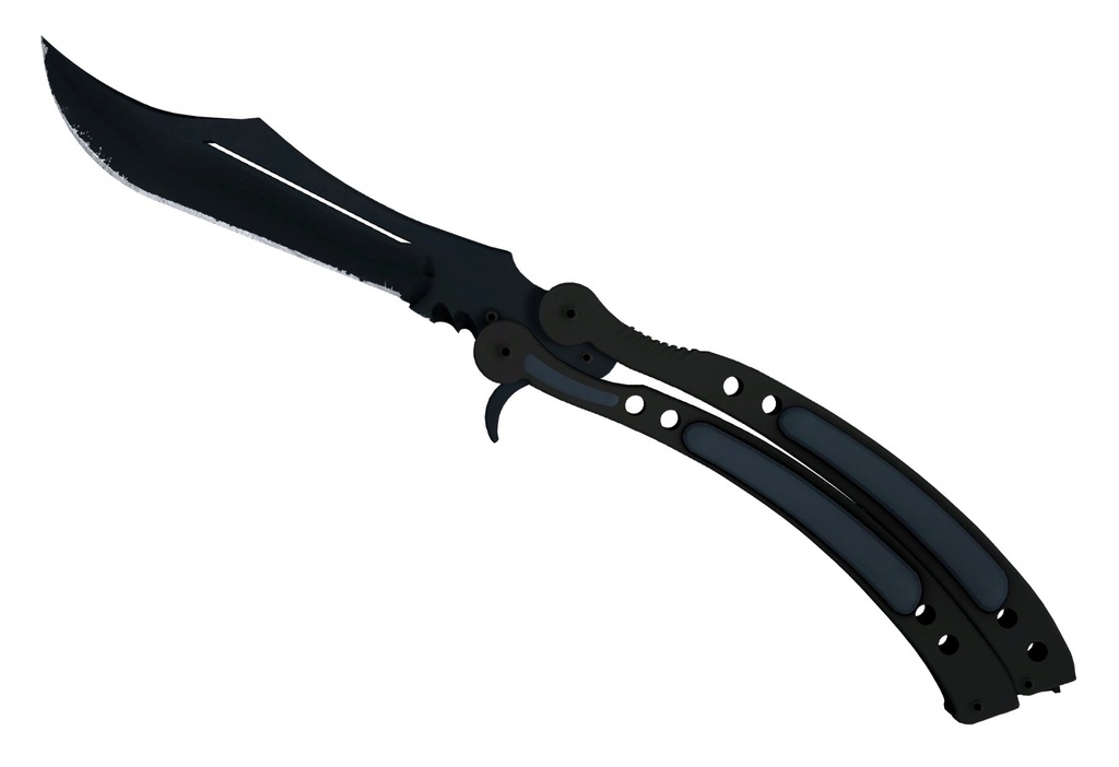 BUTTERFLY KNIFE NIGHT FT 3/5 CS:GO NÓŻ KOSA