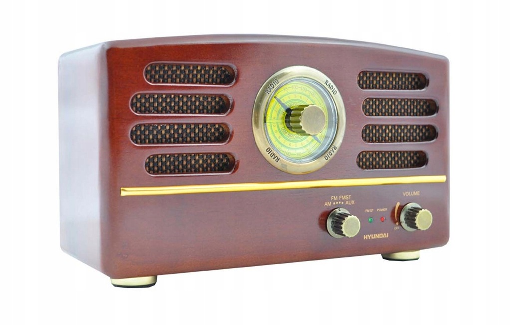 Radioodtwarzacz Hyundai RETRO RA202C Drewno FM AUX