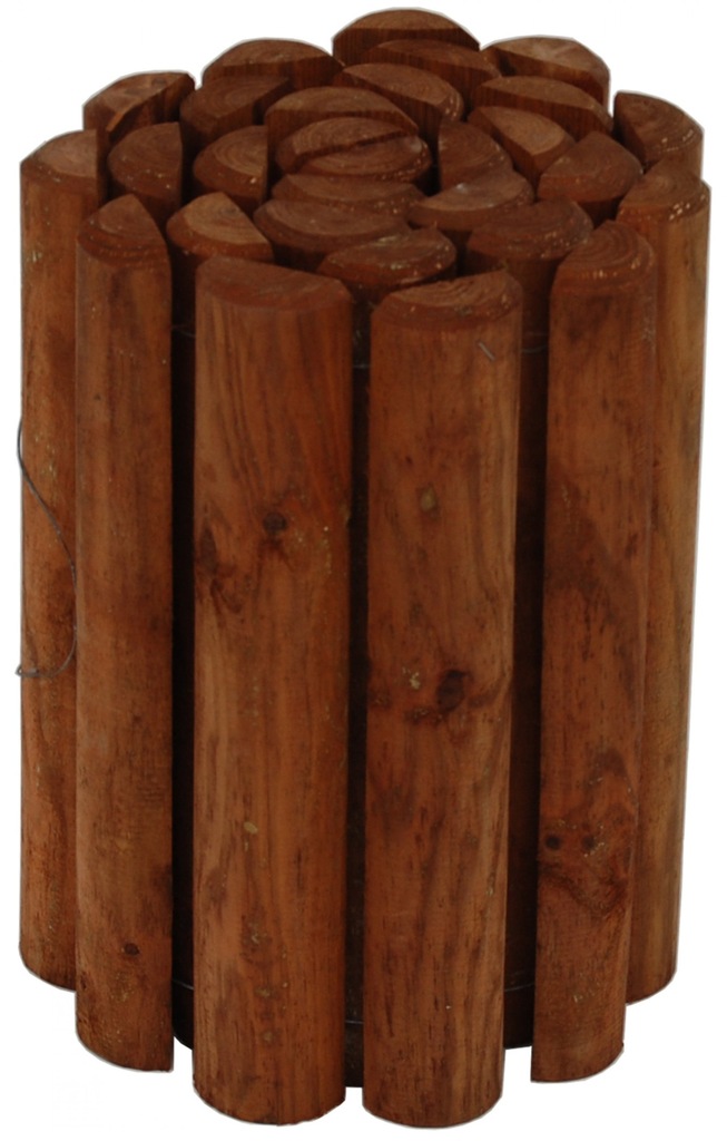 rollborder drewniany palisada obrzeże 40x200 WYPRZ