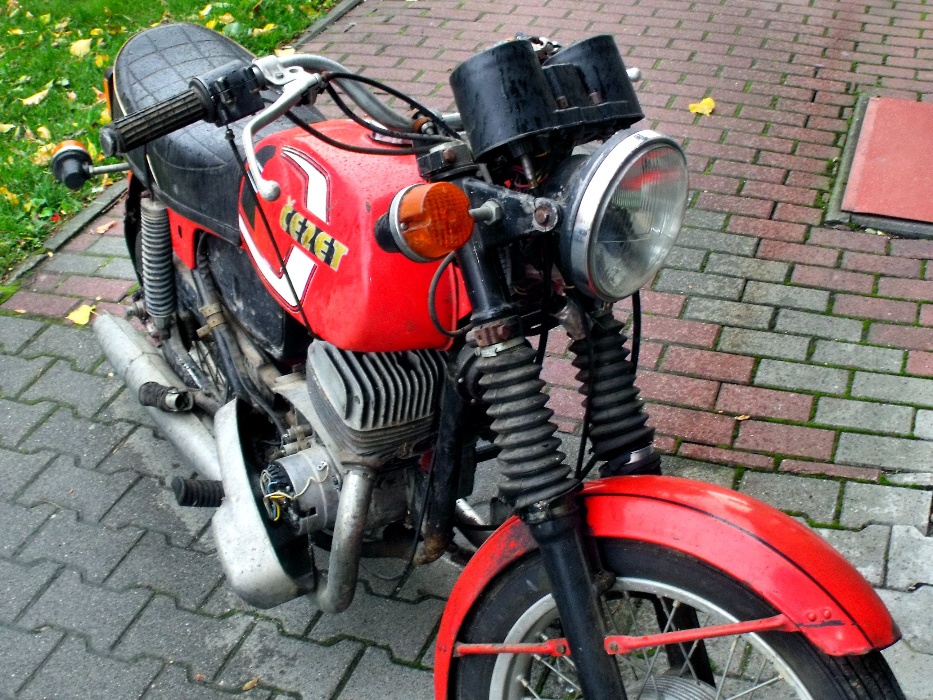 Jawa CZ 350 * rama + części * lata 80-te !!!
