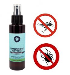 NATURALNY SPRAY NA KOMARY I KLESZCZE/ z TAJLANDII