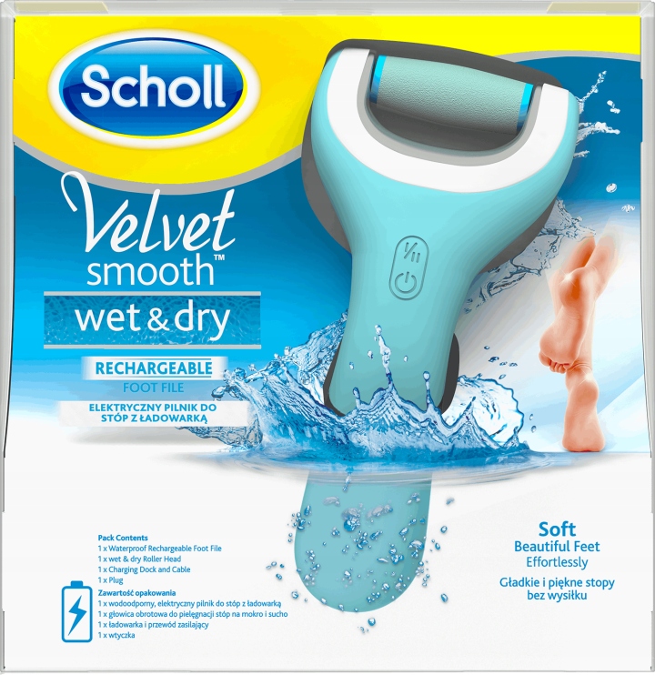 SCHOLL VELVET SMOOTH WET&DRY PILNIK DO STÓP *3 7463984174 oficjalne