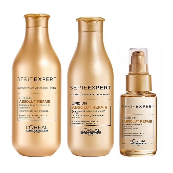 Loreal Absolut Repair Szampon Odżywka Serum Próbka