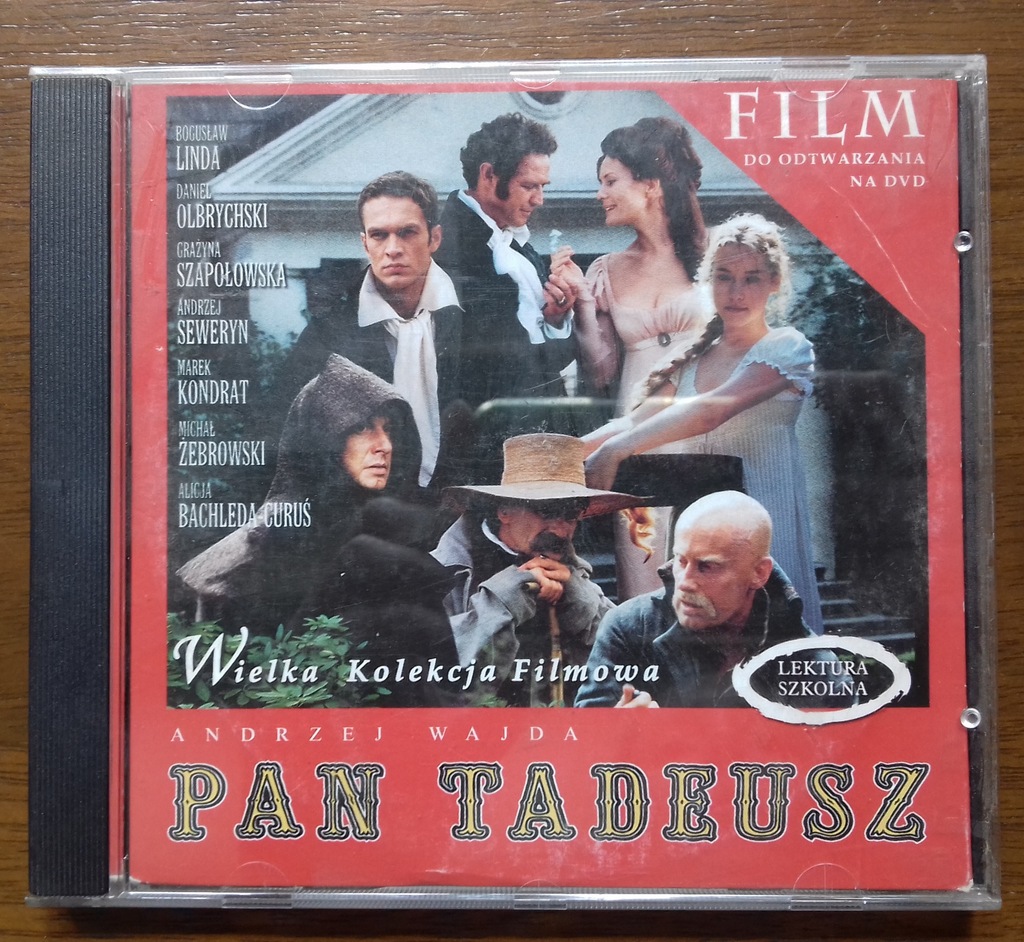 Pan Tadeusz Wajda Bachleda-Curuś Linda film DVD