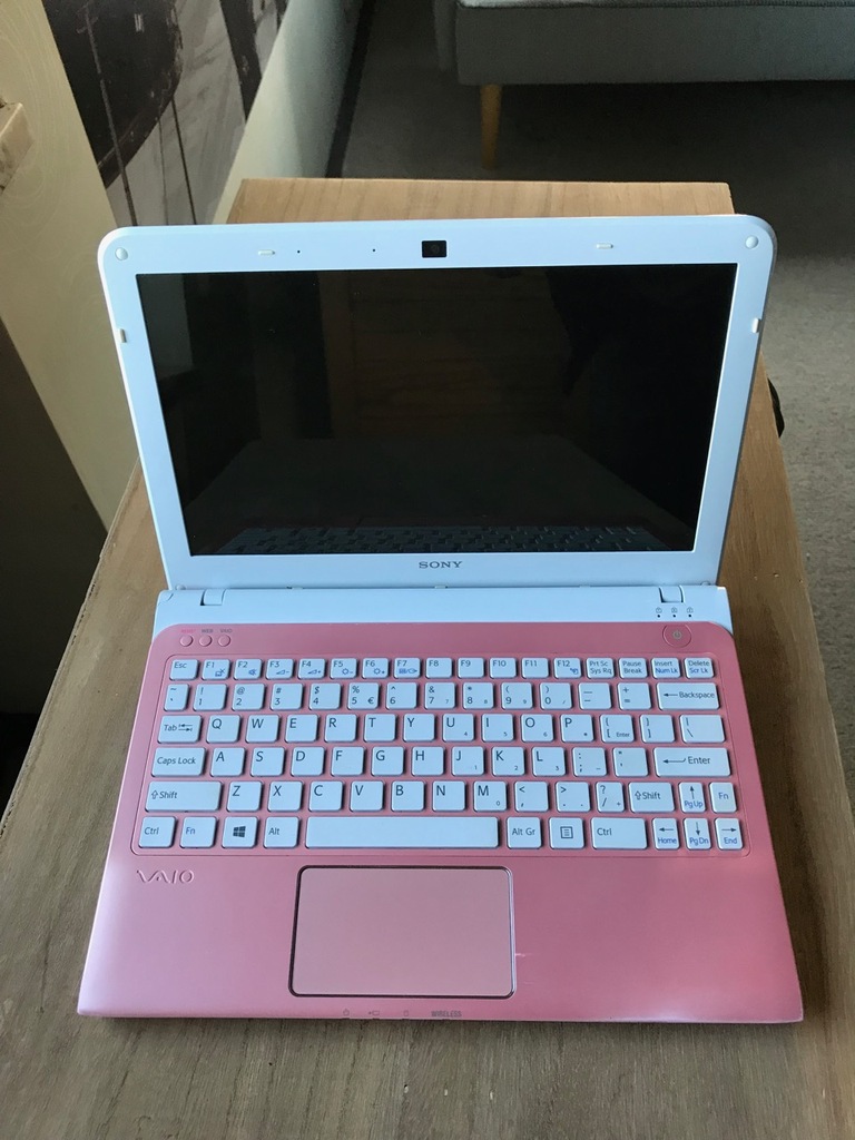 Laptop Sony Vaio SVE1113M1EP różowy