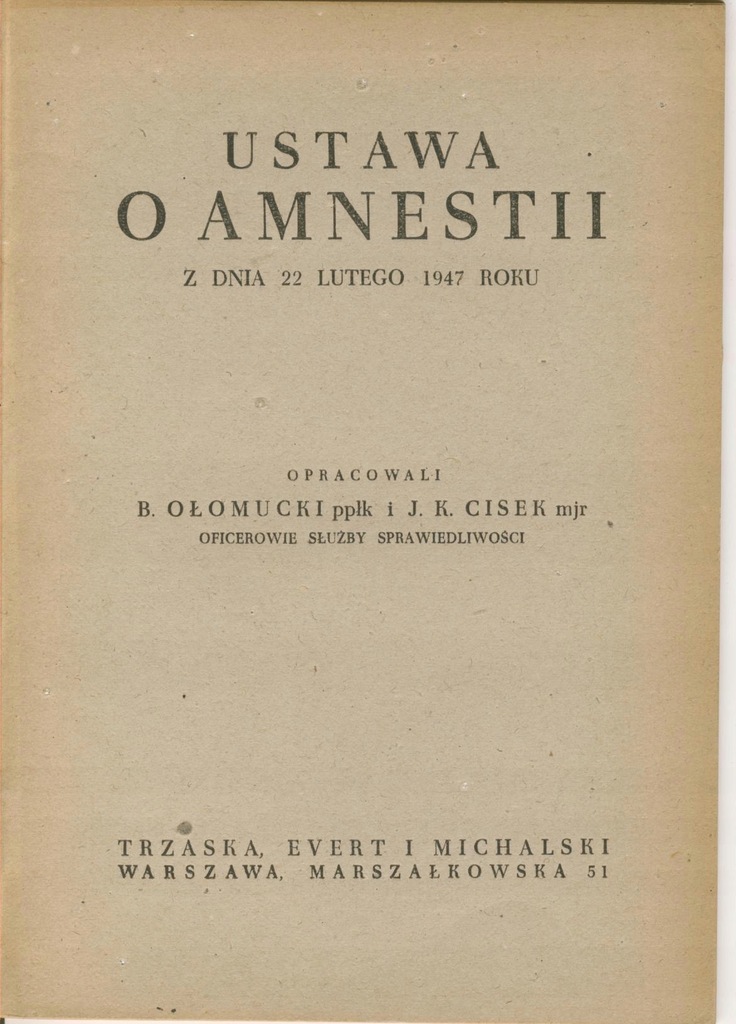 Amnestia w 1947 roku, Stalinizm w Polsce