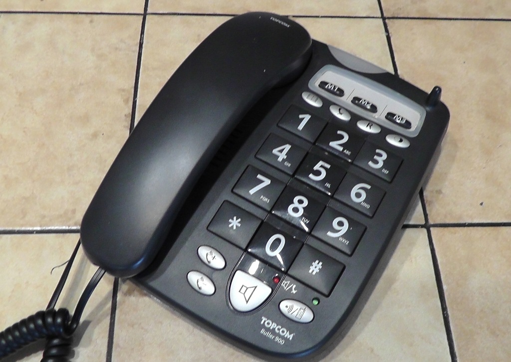 Telefon st. Butler 900 duże klawisze! dla seniora!