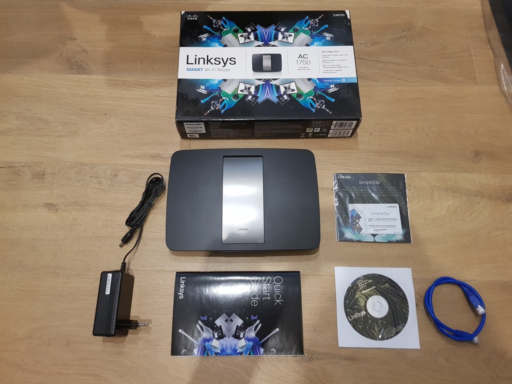 Router Linksys EA6700 AC1750 Dual-Band Wi-Fi