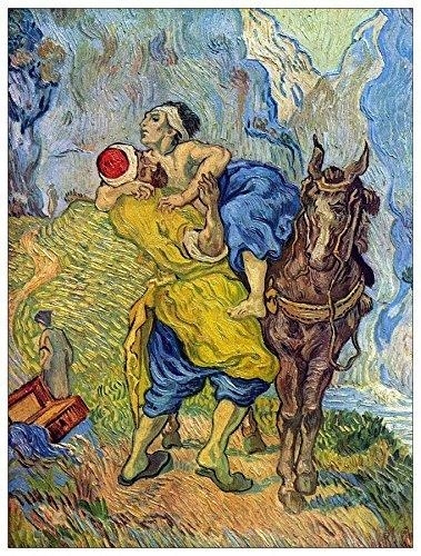 PANEL DEKORACYJNY OBRAZ Van Gogh - Samarytanin