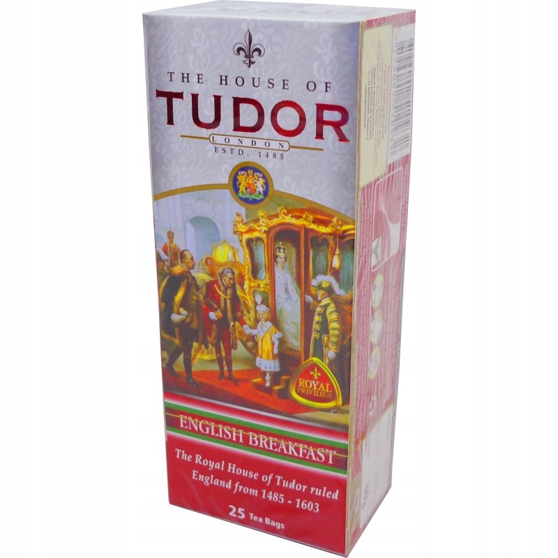 Tudor english breakfast herbata czarna expres 25