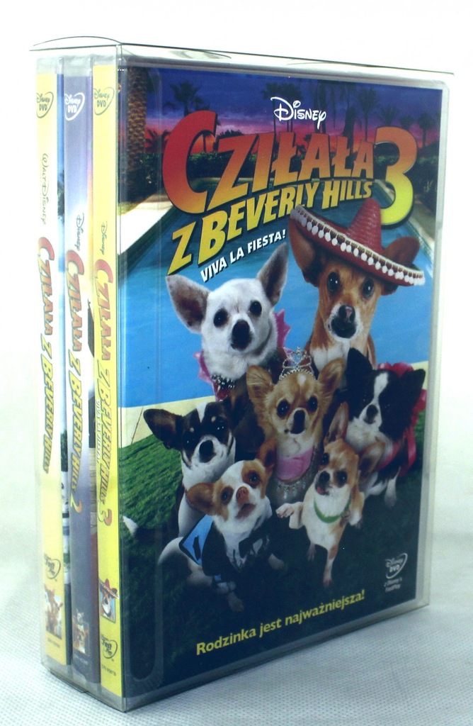 CZIŁAŁA Z BEVERLY HILLS 1-3 (DISNEY) [BOX] [3DVD]