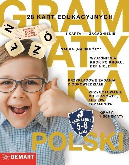 Karty edukacyjne - Język polski