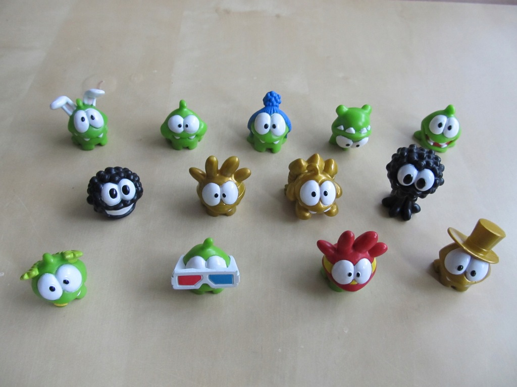 CUT THE ROPE - zestaw 13 figurek