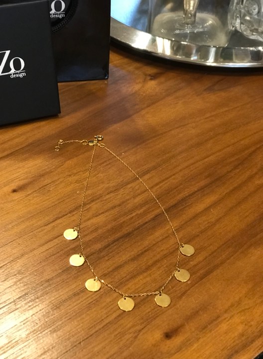 ZoZo Design choker z medalikami lancuszek gwiazd 7238471135