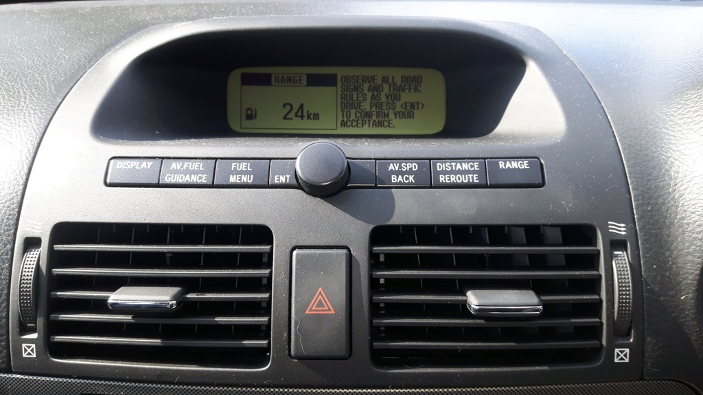 TOYOTA AVENSIS T25 03-06 KOMPUTER POKLADOWY