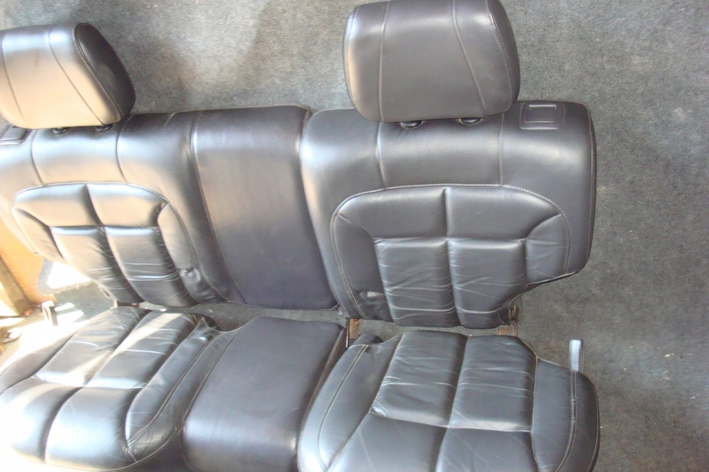 Jeep Grand Cherokee WJ Fotele skóra komplet boczki