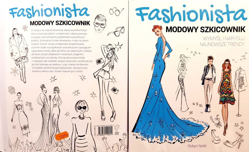 Fashionista. Modowy szkicownik - Robyn Neild