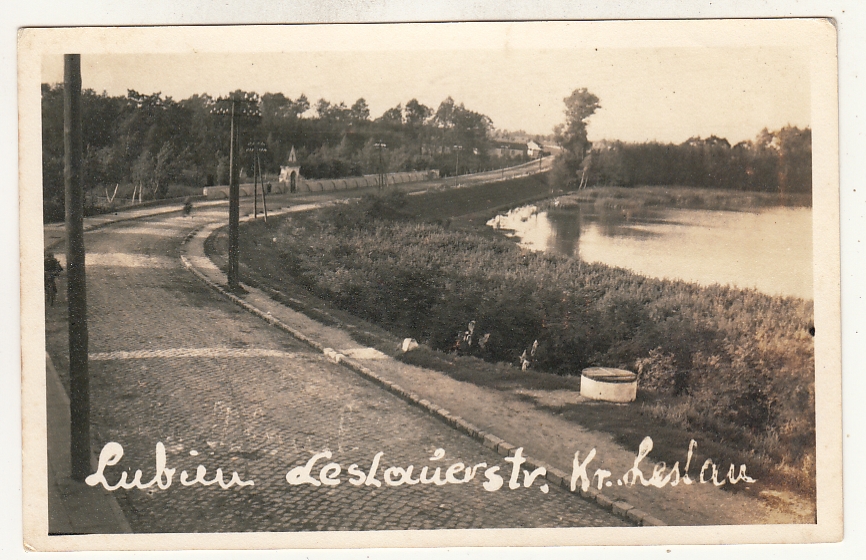 Lubień Kujawski k Chodecz - Ulica - FOTO ok1940
