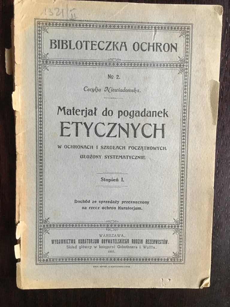 MATERIAŁ DO POGADANEK ETYCZNYCH- Cecylia Niewiadom