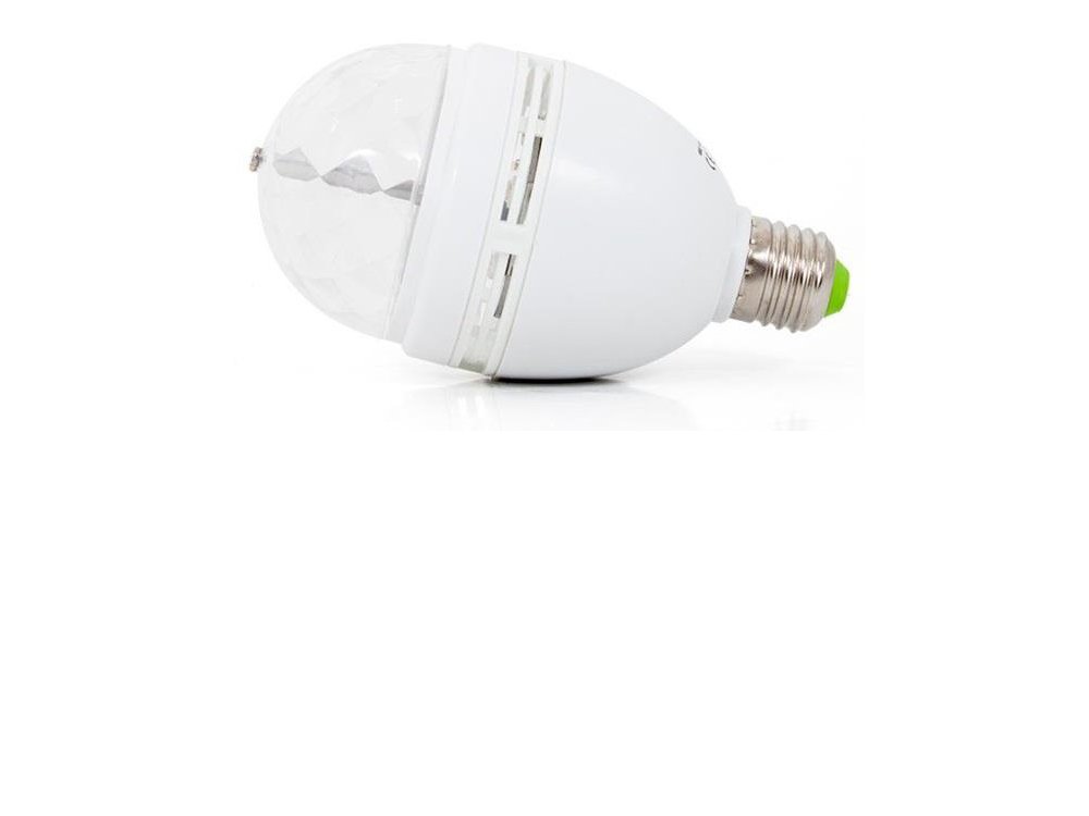 Abilite żarówka dyskotekowa LED 3W E27 kolory RGB