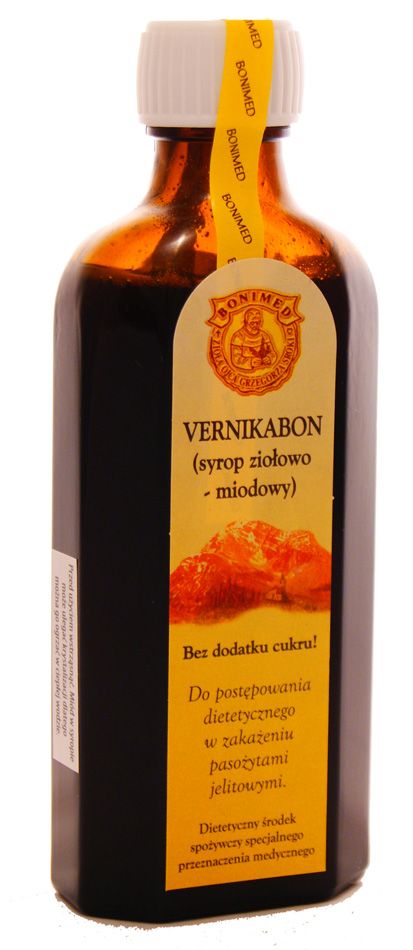 Vernikabon syrop ziołowo miodowy - Bonimed - 130g