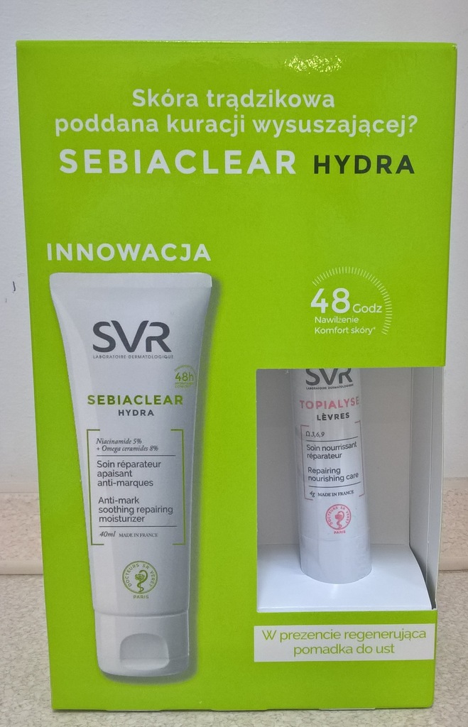 SVR SEBIACLEAR HYDRA KREM 40 ml ZESTAW
