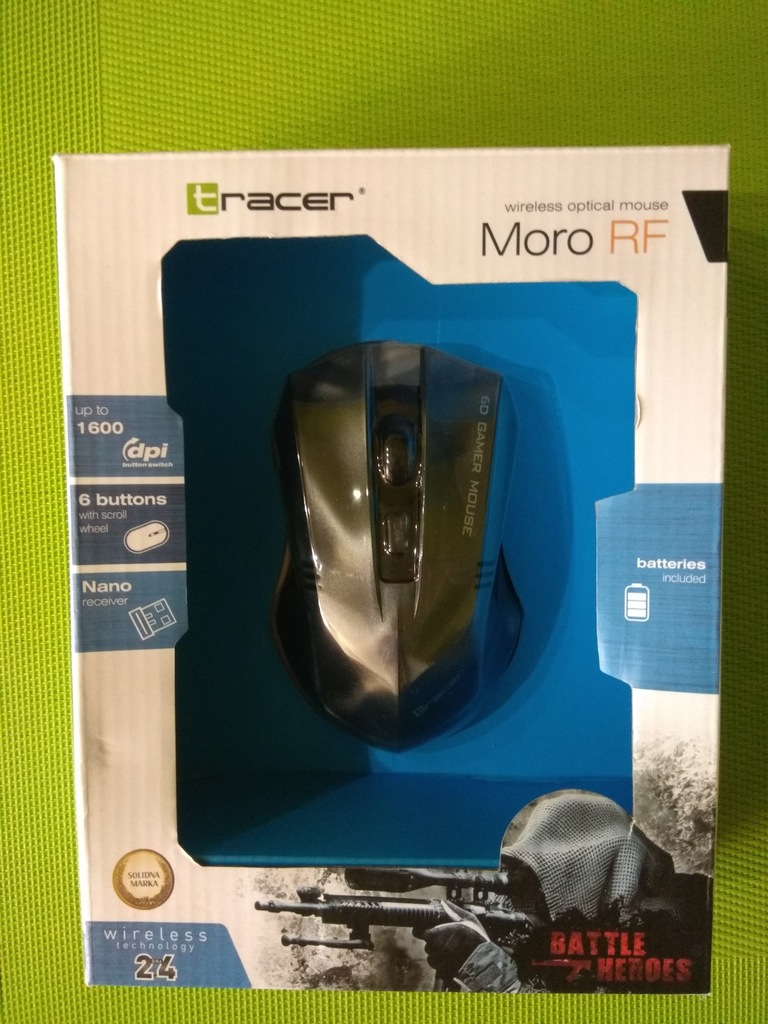 Tracer Moro RF mysz bezprzewodowa 6d gamer mouse
