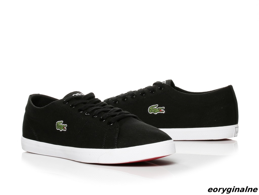 lacoste riberac leather trainers