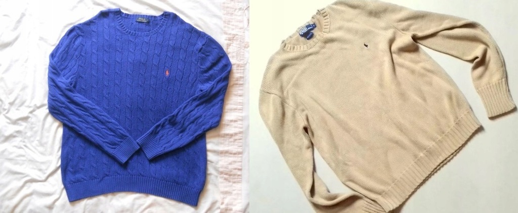 Ekskluzywny zestaw 2 swetrów Polo Ralph Lauren