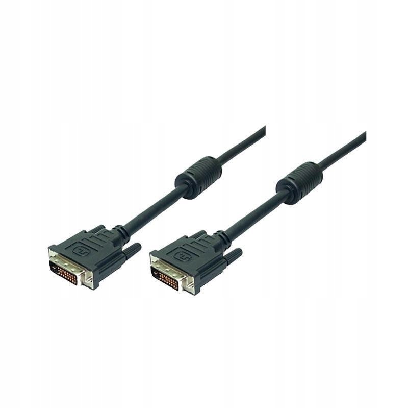 Logilink DVI-D (24+1) - DVI-D (24+1), dual li