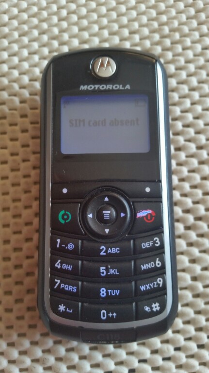 motorola C118 unikat malutka