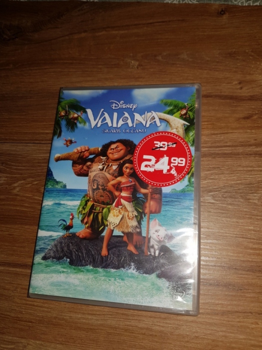 Nowa bajka VAIANA Skarb Oceanu na DVD Najtaniej!