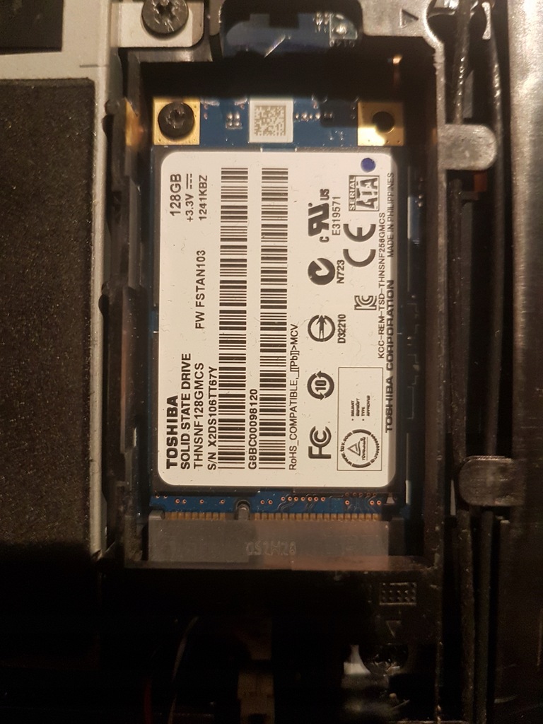 Toshiba thnsnf128gmcs sales
