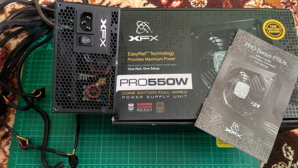 Zasilacz 550W XFX 550 Pro GWARANCJA SPRAWNY