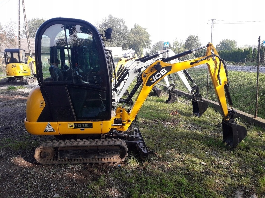 Mini koparka JCB 8018 2013r. 1800kg 59500netto