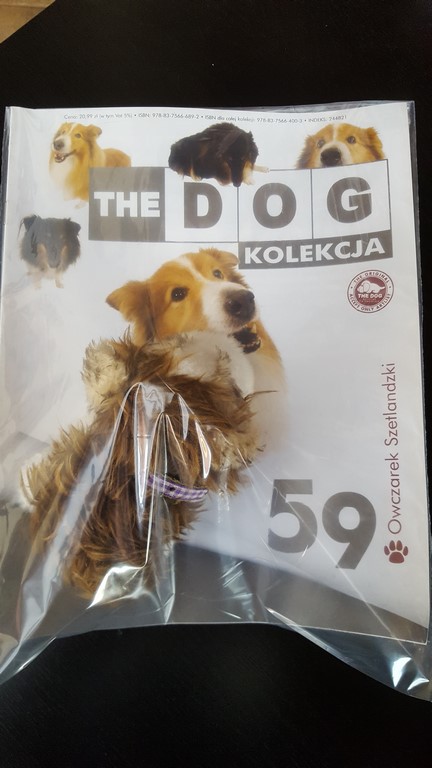 The dog Kolekcja Piesek + gazetka THE DOG NR 59
