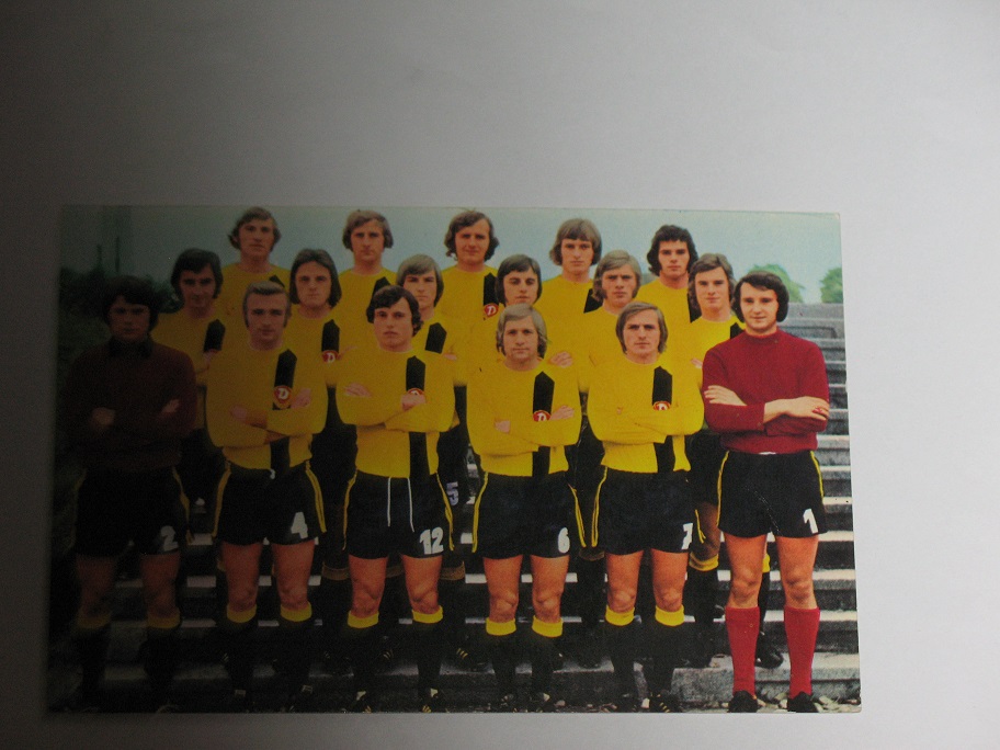 DYNAMO DRESDEN DDR LIGA kartka pocztowa