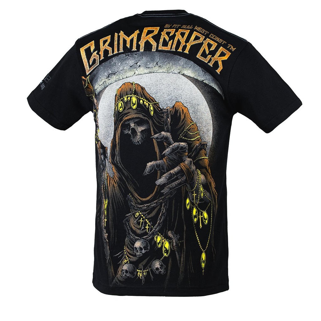 PIT BULL KOSZULKA GRIM REAPER CZARNA R. M