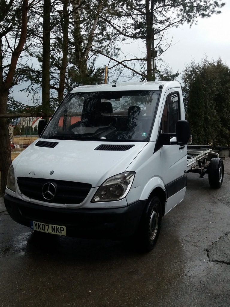 sprinter 313 rama anglik uszkodzony
