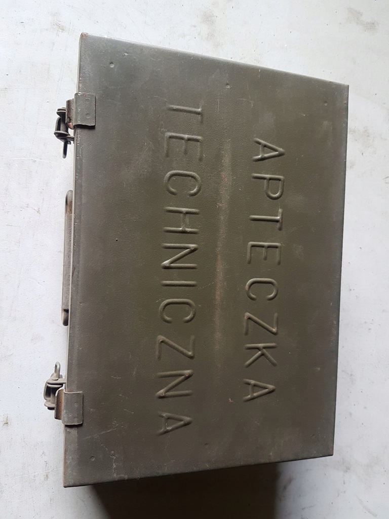 Apteczka techniczna wojskowa 30x21x9 skrzynka